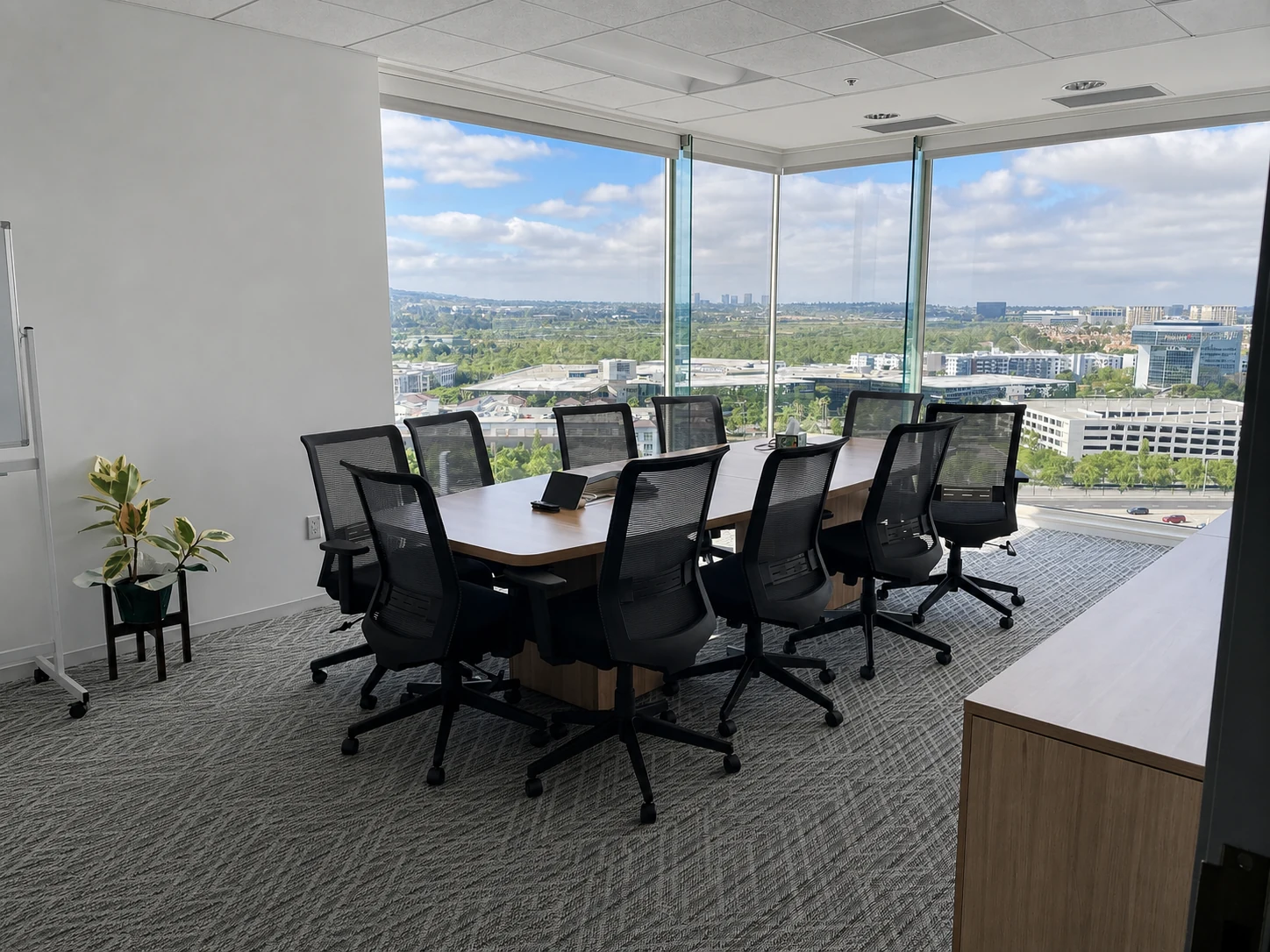 GOTVOOM conference room overlooking Irvine