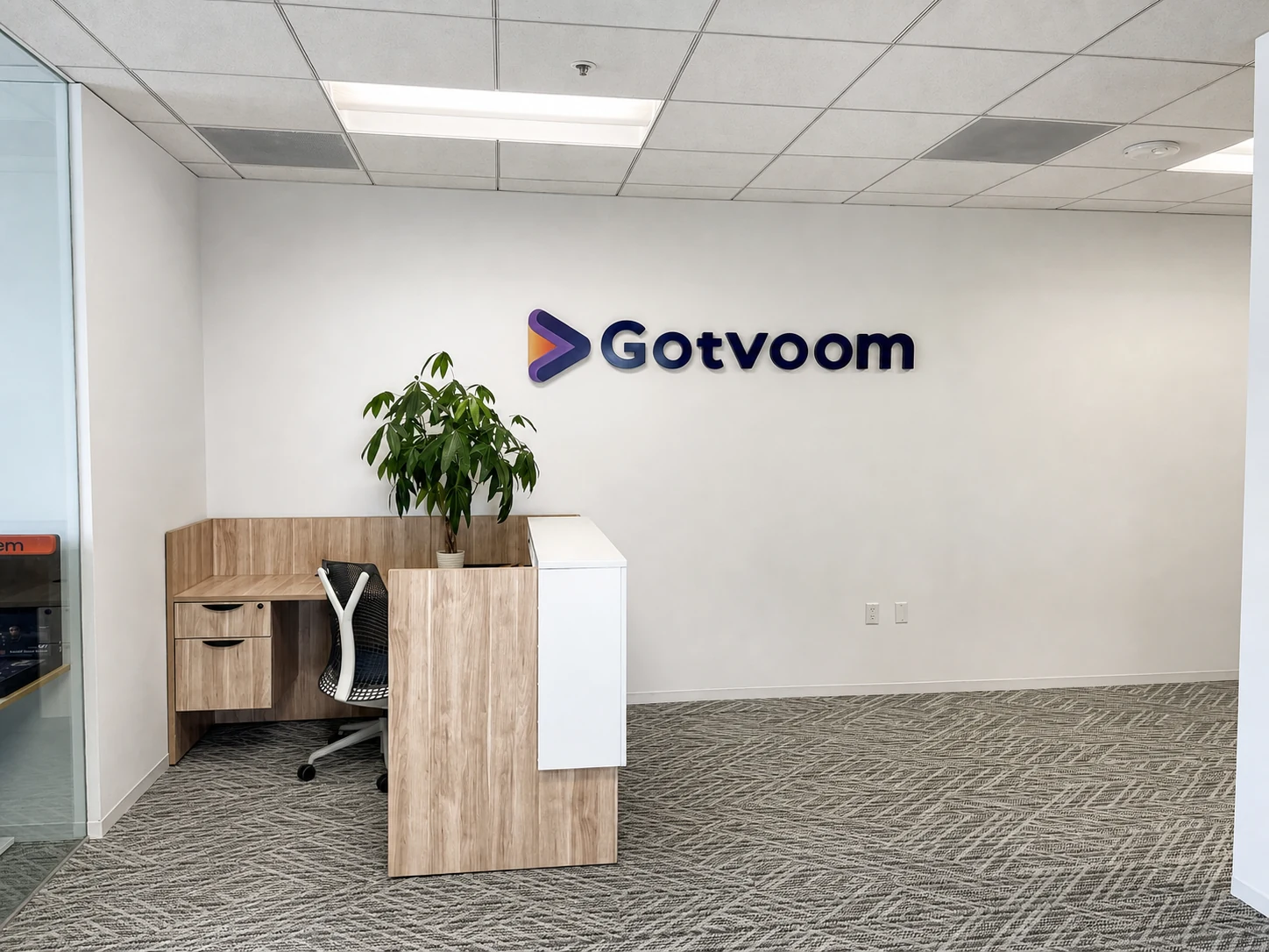 GOTVOOM Irvine office reception